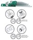 JONNESWAY Set dugih imbus ključeva s kuglicom 1/16"–3/8", 9 kom.